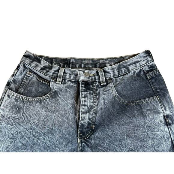 Rare Vtg 80s Calvin Klein Acid Wash Denim- Size 28 Tapered Leg- Made in USA - Picture 2 of 14
